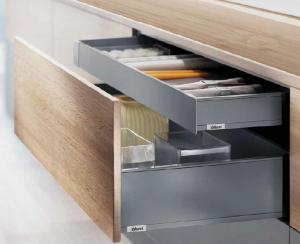 Передняя панель для внутреннего ящика LEGRABOX высота М, С серая